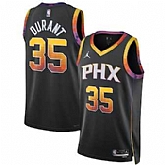 Men's Phoenix Suns #35 Kevin Durant Black 2022-23 Statement Edition Stitched Jersey Dzhi,baseball caps,new era cap wholesale,wholesale hats